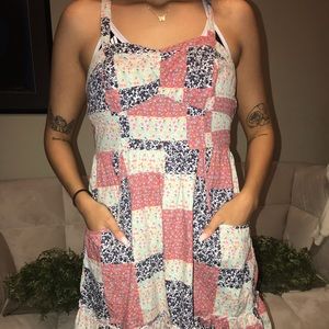 Mini colorful dress